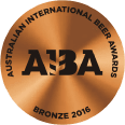 Australian international Beer Awards(AIBA)2016 銅賞